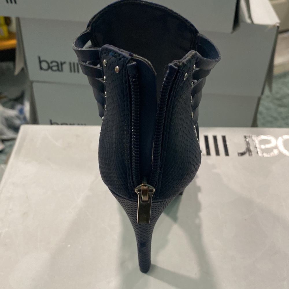 Brand New Women Black Bar III Epic High Heels Size 7.5 (2) - Picture 5 of 6